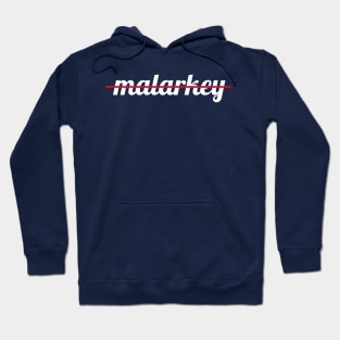 No Malarkey Biden 2020 American Presidential Election Democratic Design Hoodie